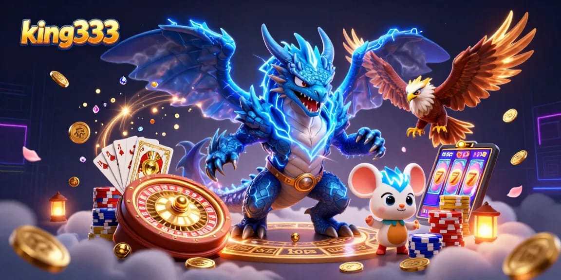 Experience thrilling wins at king333 with exciting casino games, vibrant characters, and dynamic gameplay.