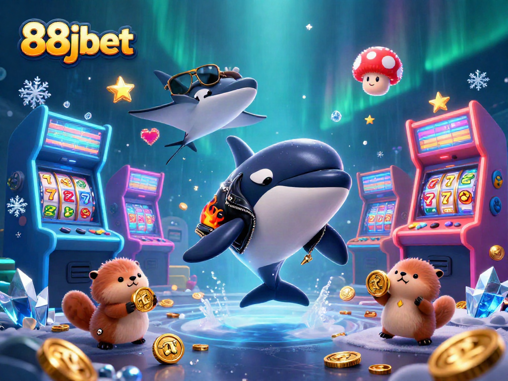 Engage with thrilling 88jbet casino adventures featuring orca and sea otters in action.