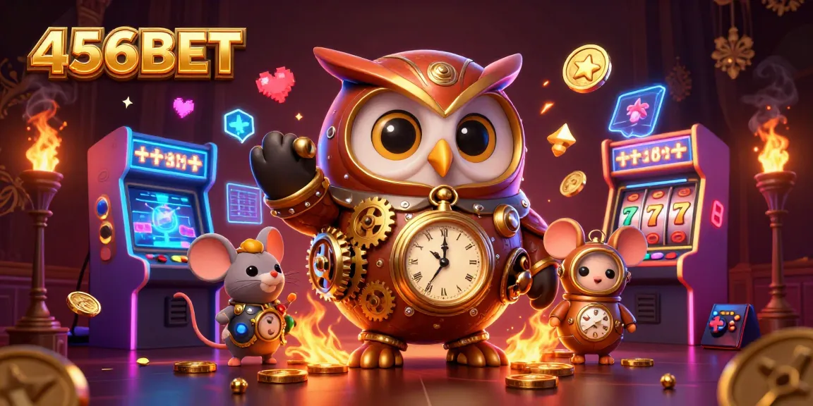 Experience the thrill of 456BET with an enchanting time-travel casino scene in stunning 3D.