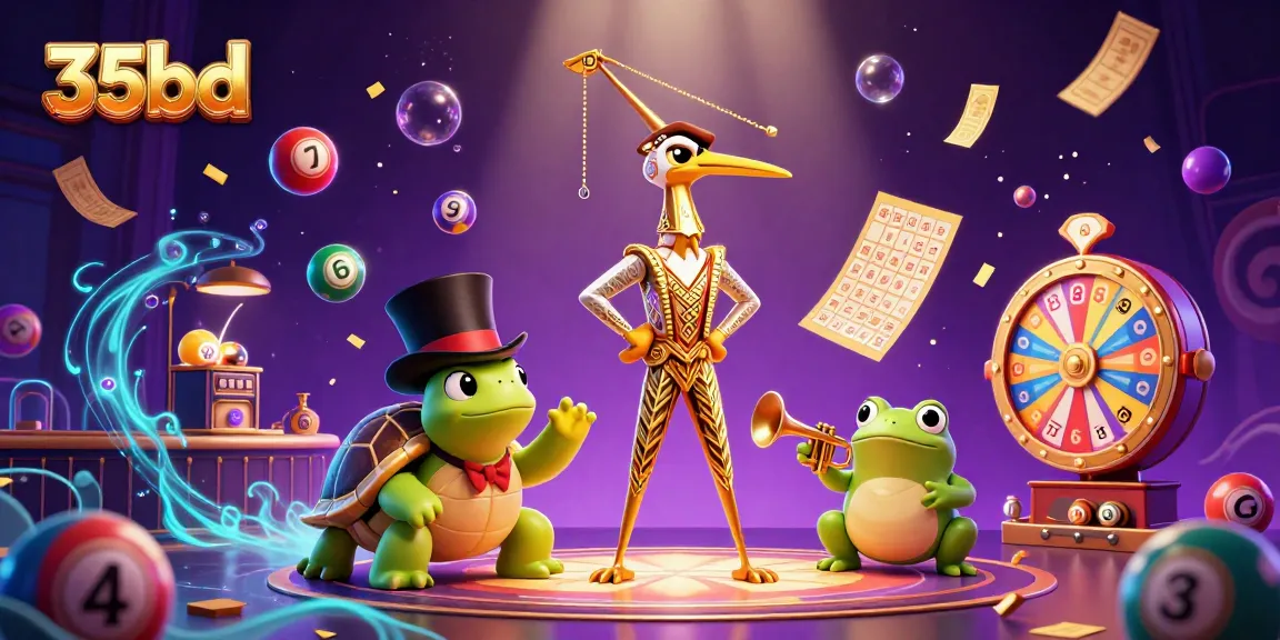 35bd lottery scene featuring vibrant characters and atmospheric elements for an engaging user experience.