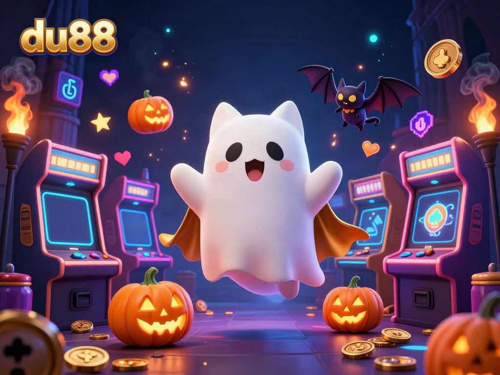 Experience thrilling gameplay at du88 with ghostly charms and vibrant casino elements.