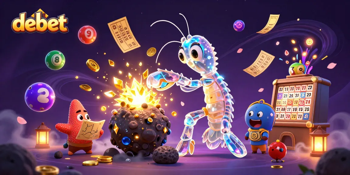 Experience debet excitement with a vibrant 3D casino scene showcasing a galactic samurai in action.
