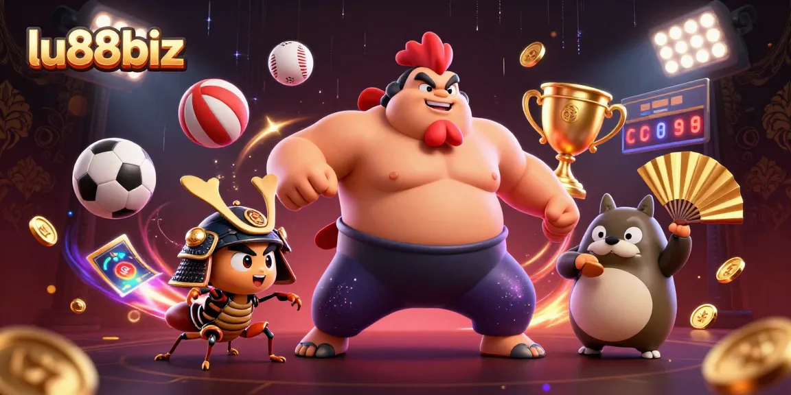 Experience thrilling gaming moments at lu88biz with dynamic sports action and vibrant characters.