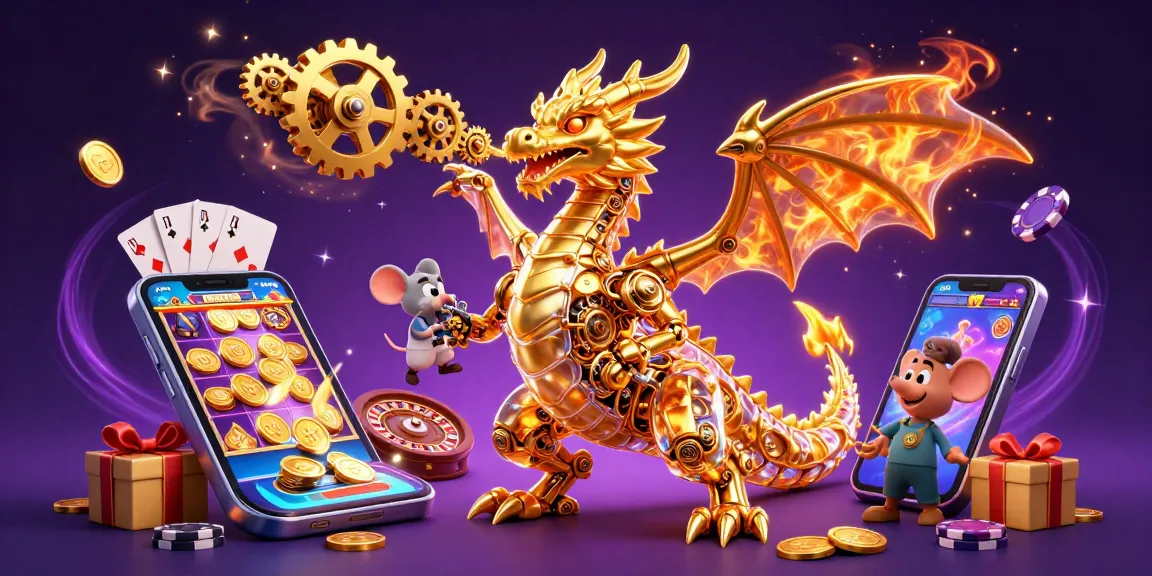 Engage with the five88 experience showcasing casino gaming elements in a vibrant 3D illustration.