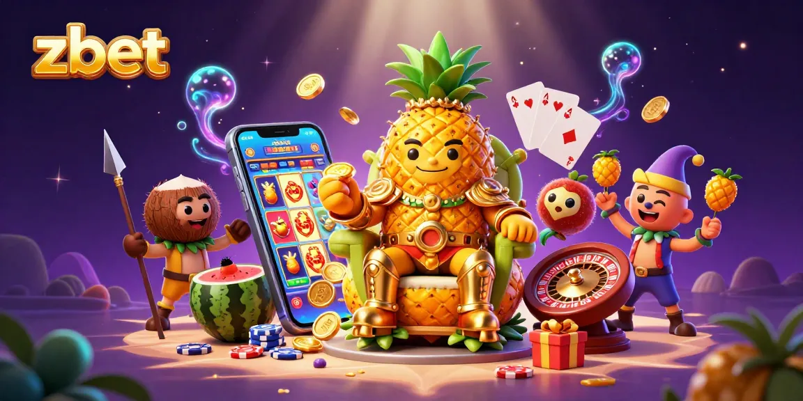 Engage in thrilling gameplay at zbet's vibrant casino with exciting characters and games.