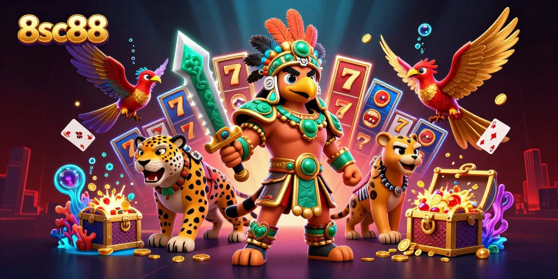 Enjoy thrilling gameplay at 8sc88 with vibrant slot machines and colorful casino elements.