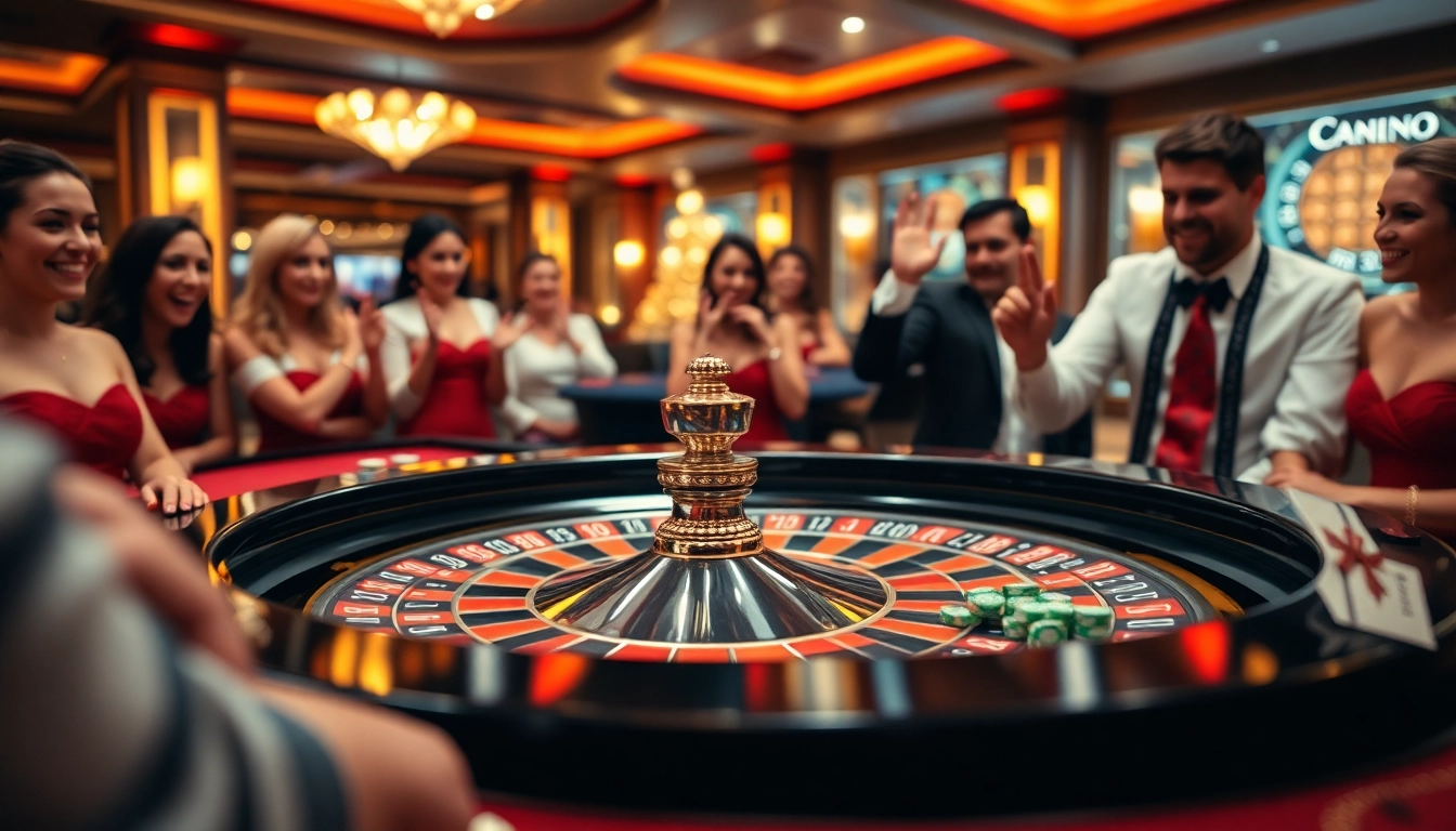 Découvrez les meilleurs sites casino bonus avec une roulette dynamique en arrière-plan.