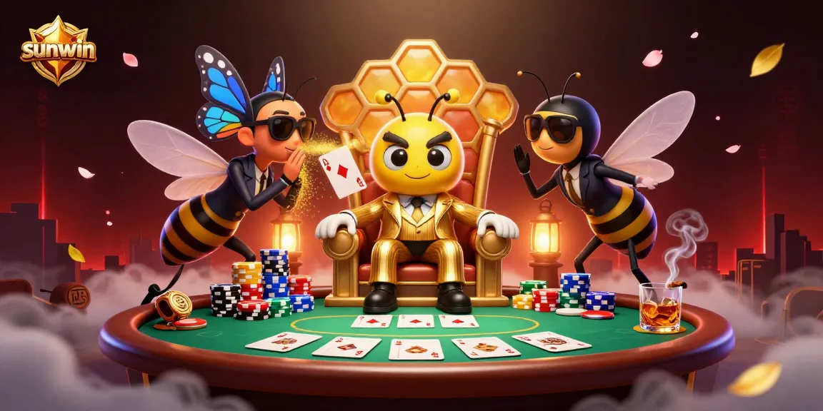 Engage in action with sunwin as the bumblebee mob boss and his crew orchestrate a high-stakes poker night.