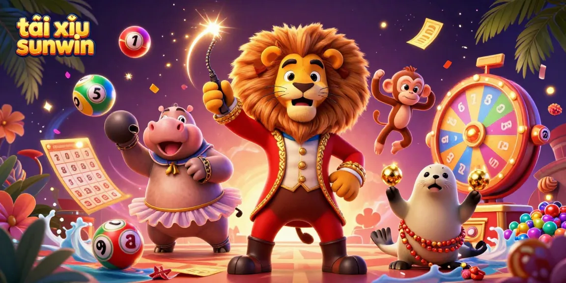 Tài xỉu sunwin engaging characters among dynamic casino elements, showcasing game excitement.