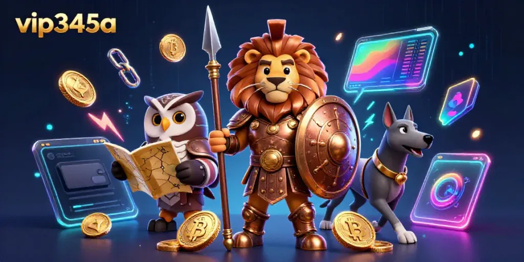 Experience thrilling games on vip345a with dynamic 3D characters in a vibrant casino atmosphere.