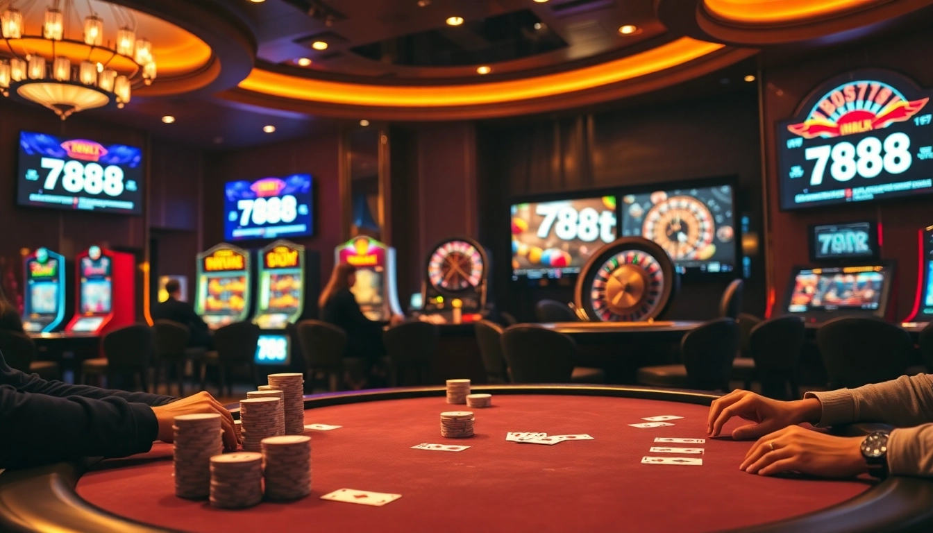 Win big at 788t with thrilling casino games and a vibrant atmosphere.