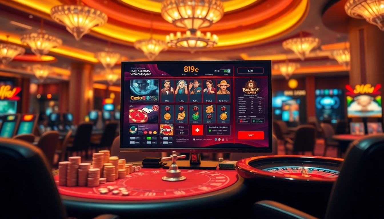 Experimente uma jogabilidade emocionante no cassino online 89e, com slots vibrantes, mesas envolventes e ação de altas apostas.