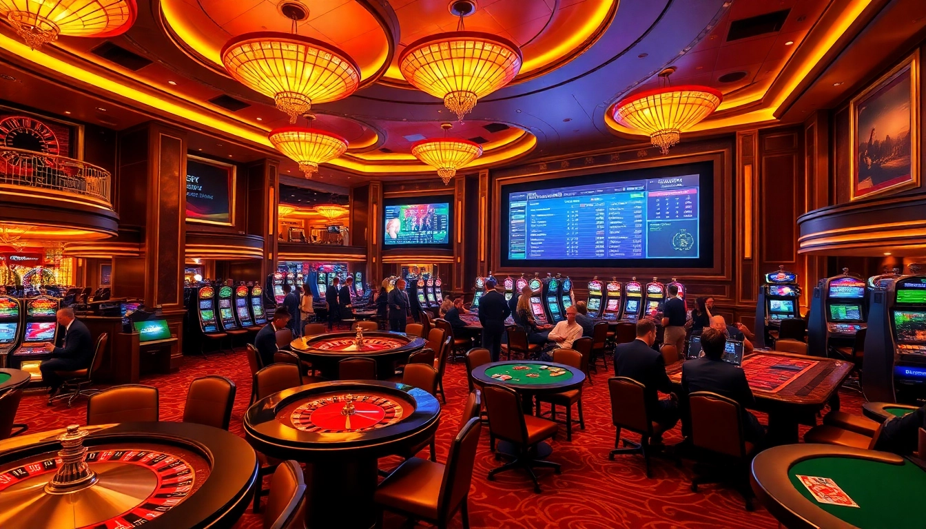 Experience thrilling gaming action at BongdaNET with vibrant casino visuals.