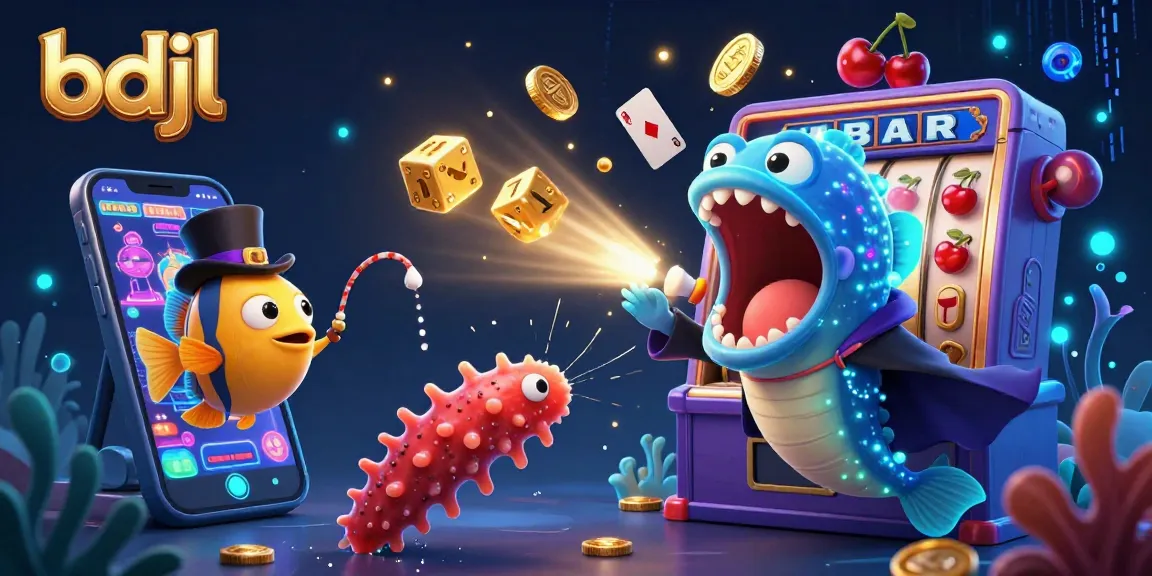 Experience the thrill of bdjl's magic casino with vibrant eel card tricks, jackpot reels, and glowing treasures!